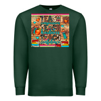 Sports Green teach compassion kindness confidence Premium Sweatshirt - JahusDesignShop