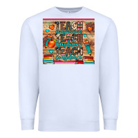 White teach compassion kindness confidence Premium Sweatshirt - JahusDesignShop