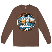 Chestnut Let It Snow Long Sleeve Tee - RanaPortraitStore