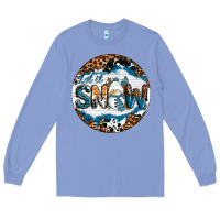 Colony Blue Let It Snow Long Sleeve Tee - RanaPortraitStore