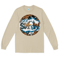 Mushroom Let It Snow Long Sleeve Tee - RanaPortraitStore