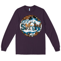 Plum Let It Snow Long Sleeve Tee - RanaPortraitStore