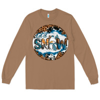 Toasted Coconut Let It Snow Long Sleeve Tee - RanaPortraitStore