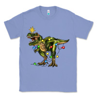 Colony Blue tree rex christmas Classic Tee - Zillion Design Studio