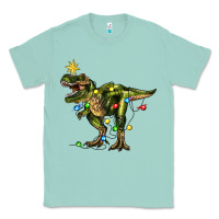 Seafoam tree rex christmas Classic Tee - Zillion Design Studio