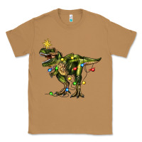 Toasted Coconut tree rex christmas Classic Tee - Zillion Design Studio