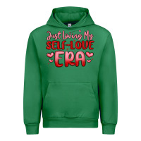 Emerald just loving my self love era Urban Hoodie - MaliasSmallBusiness