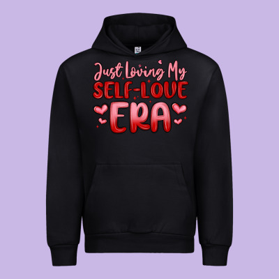 Just Loving My Self Love Era Urban Hoodie Designed By Maliassmallbusiness