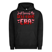 Pigment Black just loving my self love era Urban Hoodie - MaliasSmallBusiness