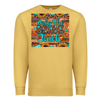 Antique Gold only the brave teach Premium Sweatshirt - JahusDesignShop