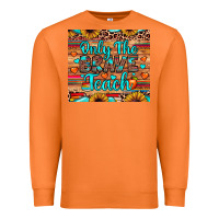 Carrot only the brave teach Premium Sweatshirt - JahusDesignShop
