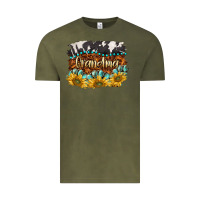 Vintage Olive western grandma Vintage Tee - BarkalooDesign