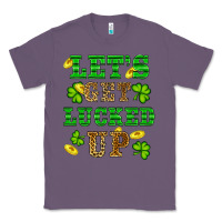 Lavender st patricks day lets get lucked up Classic Tee - RanaPortraitStore