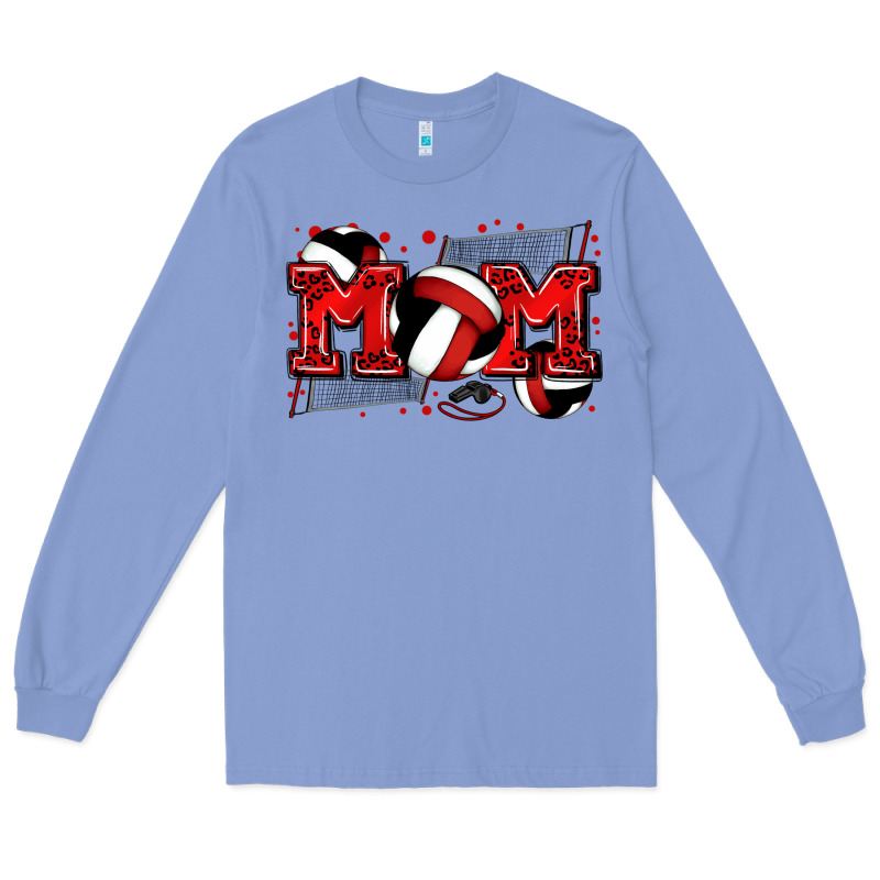 Mom Volleyball Long Sleeve Tee by Zillion Design Studio | Teevron