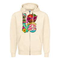 Sandshell love summer teacher Zipper Hoodie - texasbilliewilder