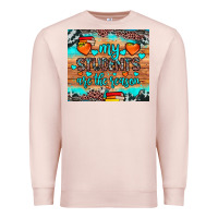 Pale Pink my students are the reason Premium Sweatshirt - JahusDesignShop