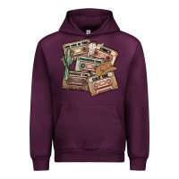 Mauve Wine 90s country cassette tapes Urban Hoodie - MaliasSmallBusiness