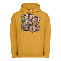 Pigment Peanut Butter 90s country cassette tapes Urban Hoodie - MaliasSmallBusiness