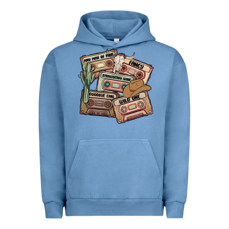 90s Country Cassette Tapes Urban Hoodie by MaliasSmallBusiness | Teevron