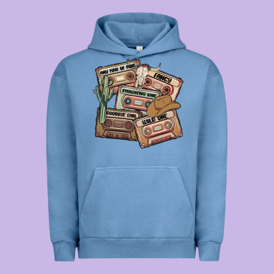 90s Country Cassette Tapes Urban Hoodie Designed By Maliassmallbusiness