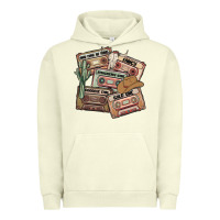 Pigment Pistachio 90s country cassette tapes Urban Hoodie - MaliasSmallBusiness