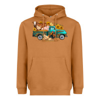 Meerkat western farm truck farm animals Heavyweight Hoodie - FaDigitalArtStudio