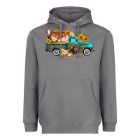 Storm western farm truck farm animals Heavyweight Hoodie - FaDigitalArtStudio