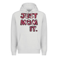 Dove Grey Just Mom It Premium Hoodie - Jasminsmagicworld