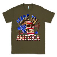 Army Green made in america Classic Tee - texasbilliewilder