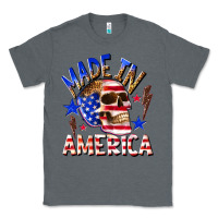 Charcoal Heather made in america Classic Tee - texasbilliewilder