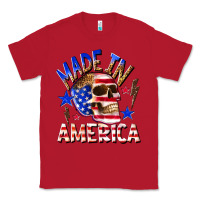 Red made in america Classic Tee - texasbilliewilder