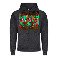 Love  And Leopard With Keys Vintage Hoodie | Teevron