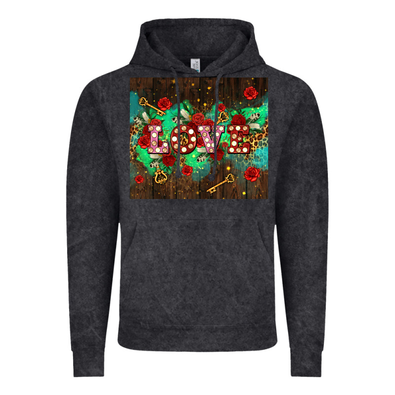 Love  And Leopard With Keys Vintage Hoodie by AdoDesignShop | Teevron