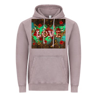 Vintage Zinc love  and leopard with keys Vintage Hoodie - AdoDesignShop