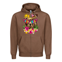 Chestnut mama bear summer Zipper Hoodie - texasbilliewilder