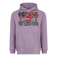 Lavender stars and stripes Heavyweight Hoodie - CowhideDigitalArt