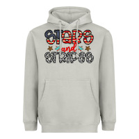 Moon Dust stars and stripes Heavyweight Hoodie - CowhideDigitalArt