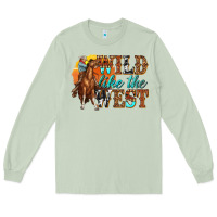 Matcha wild like west Long Sleeve Tee - texasbilliewilder