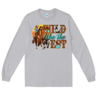 Moon Dust wild like west Long Sleeve Tee - texasbilliewilder