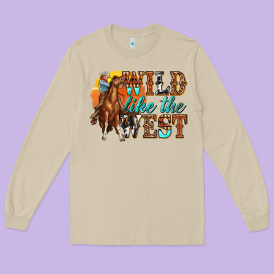 Long Sleeve Tee wild like west
