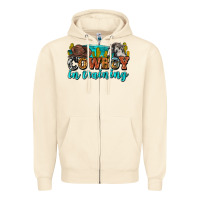 Sandshell cowboy in training Zipper Hoodie - Zillion Design Studio