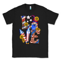 Black love 4th of july with gnome Classic Tee - texasbilliewilder