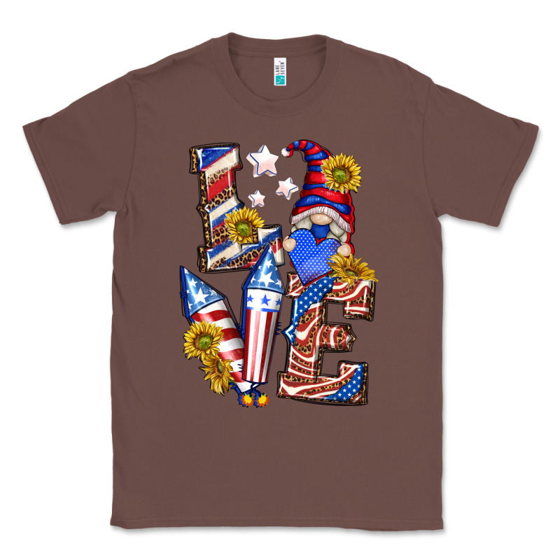 Love 4th Of July With Gnome Classic Tee by texasbilliewilder | Teevron