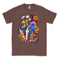 Chestnut love 4th of july with gnome Classic Tee - texasbilliewilder