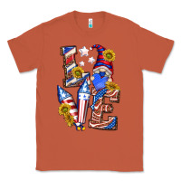 Copper love 4th of july with gnome Classic Tee - texasbilliewilder