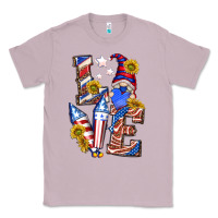 Lilac love 4th of july with gnome Classic Tee - texasbilliewilder