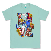 Seafoam love 4th of july with gnome Classic Tee - texasbilliewilder
