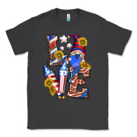 Smoke love 4th of july with gnome Classic Tee - texasbilliewilder