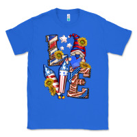 True Royal love 4th of july with gnome Classic Tee - texasbilliewilder
