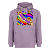 Lavender lgbtq proud dad Heavyweight Hoodie - HRA Design Shop